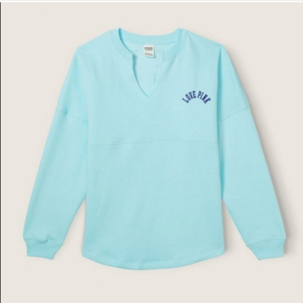 PINK VARSITY NOTCH CREW